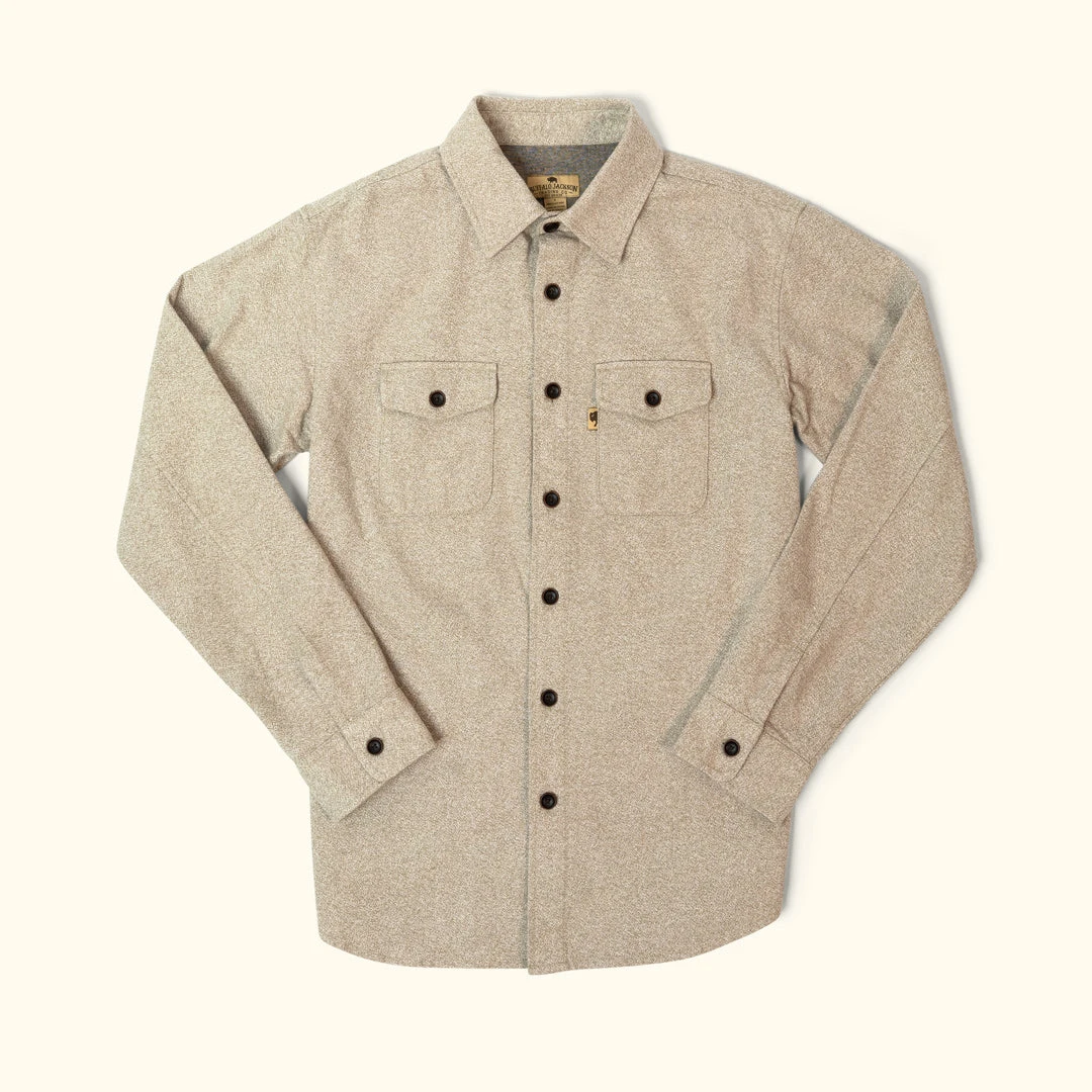 Buffalo Jackson Trading Co. Shepherd Moleskin Shirt | Wheat 4 Buffalo Jackson Trading Co. Shepherd Moleskin Shirt | Wheat