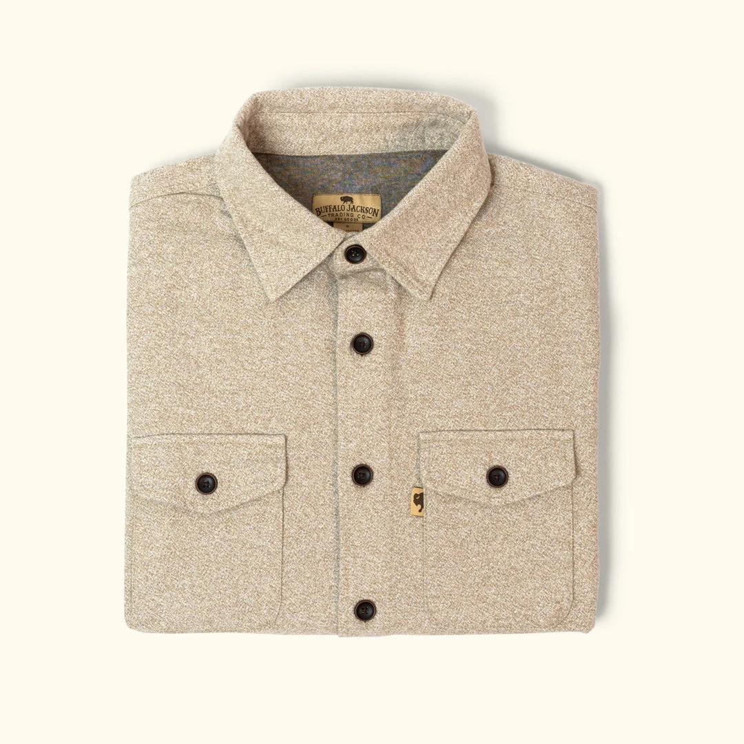 Buffalo Jackson Trading Co. Shepherd Moleskin Shirt | Wheat 5 Buffalo Jackson Trading Co. Shepherd Moleskin Shirt | Wheat