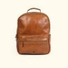 Buffalo Jackson Trading Co. Walker Leather Backpack | Rustic Tan Leather Travel Bags