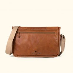 Buffalo Jackson Trading Co. Leather Messenger Bags Walker Leather Messenger Bag | Rustic Tan 13 Buffalo Jackson Trading Co. Leather Messenger Bags Walker Leather Messenger Bag | Rustic Tan