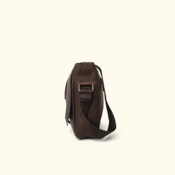 Buffalo Jackson Trading Co. Walker Leather Messenger Bag | Vintage Oak Leather Messenger Bags