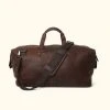 Buffalo Jackson Trading Co. Leather Duffle Bags Walker Leather Weekend Bag | Vintage Oak 1 Buffalo Jackson Trading Co. Leather Duffle Bags Walker Leather Weekend Bag | Vintage Oak