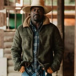 Buffalo Jackson Trading Co. Warren Flight Jacket | Olive Green