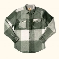 Buffalo Jackson Trading Co. Yukon Wool Shirt Jac | Evergreen